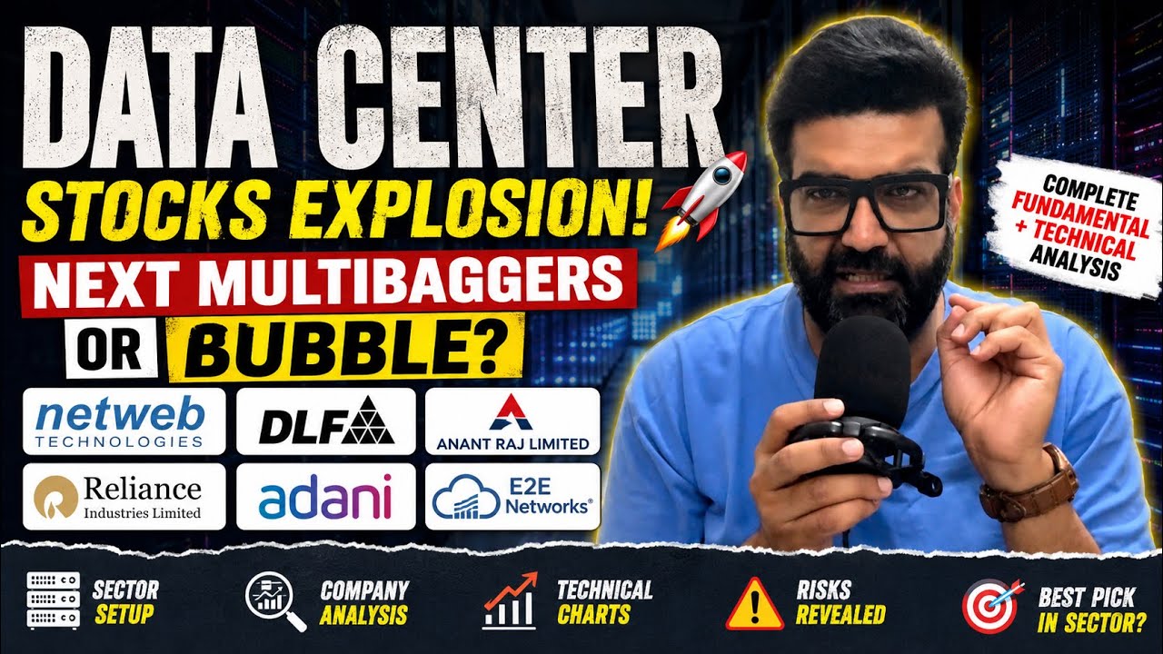 Data Center Stocks Will Create the Next Crorepatis? Truth Inside