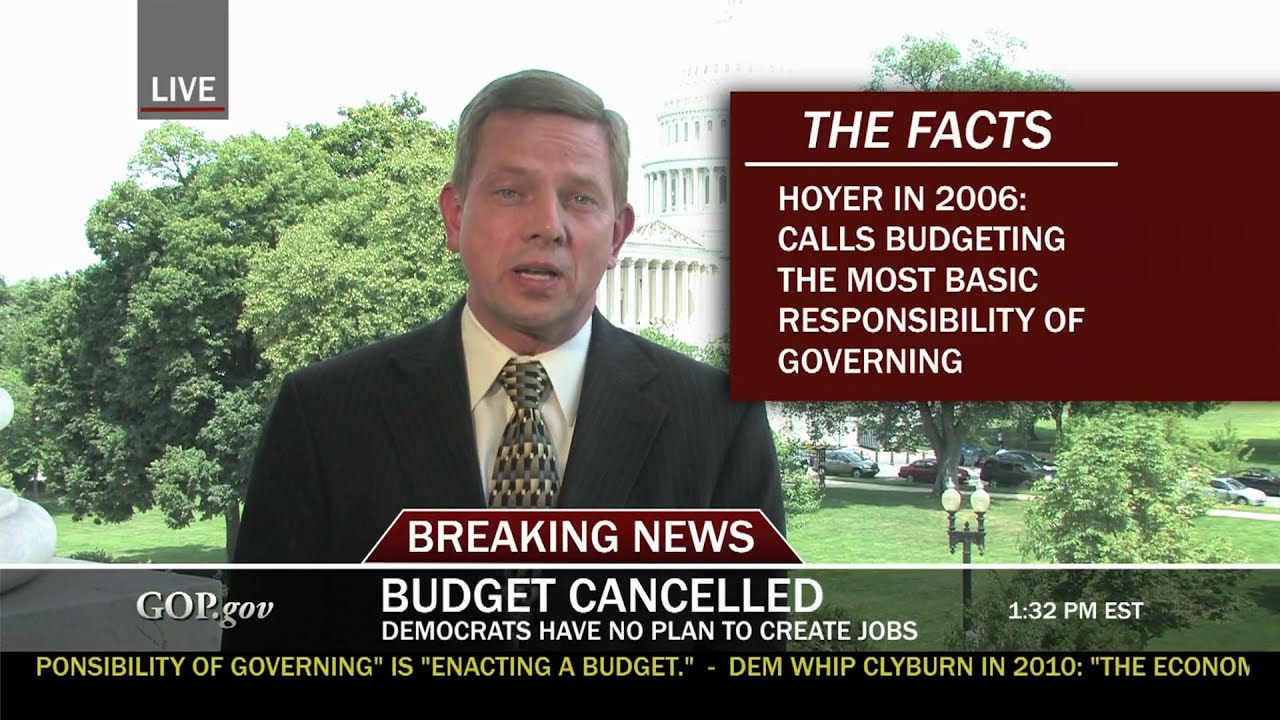 BREAKING NEWS: BUDGET CANCELLED