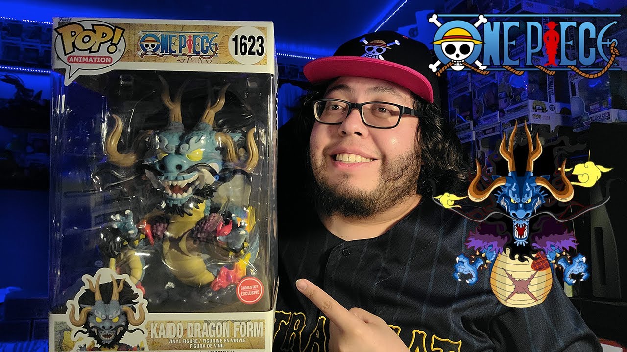 Huge/Awesome 12 Inch Kaido Dragon Form Funko Pop Gamestop Exclusive!!! Unboxing/Review!!