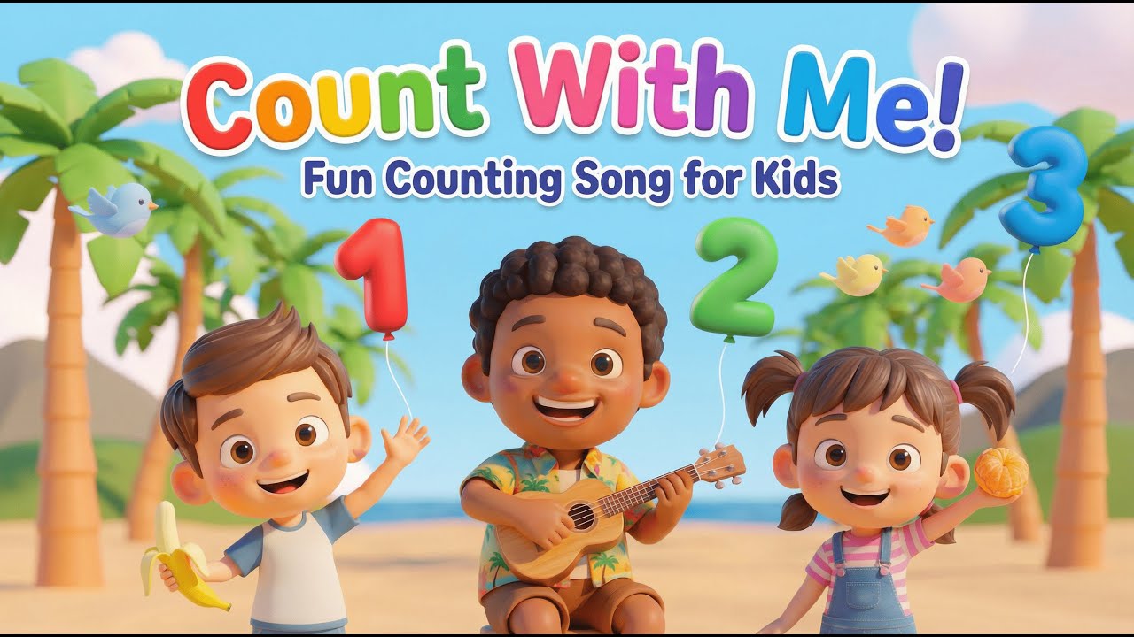 Count With Me! Fun Counting Song for Kids | Numbers 1–10 | Happy Noodle Kids