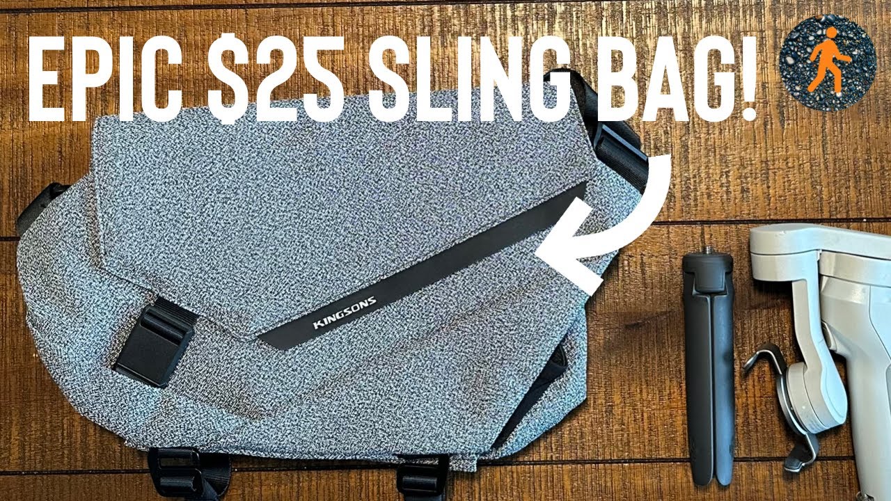 $25 Amazon Bargain Sling! Kingsons Crossbody Sling Bag