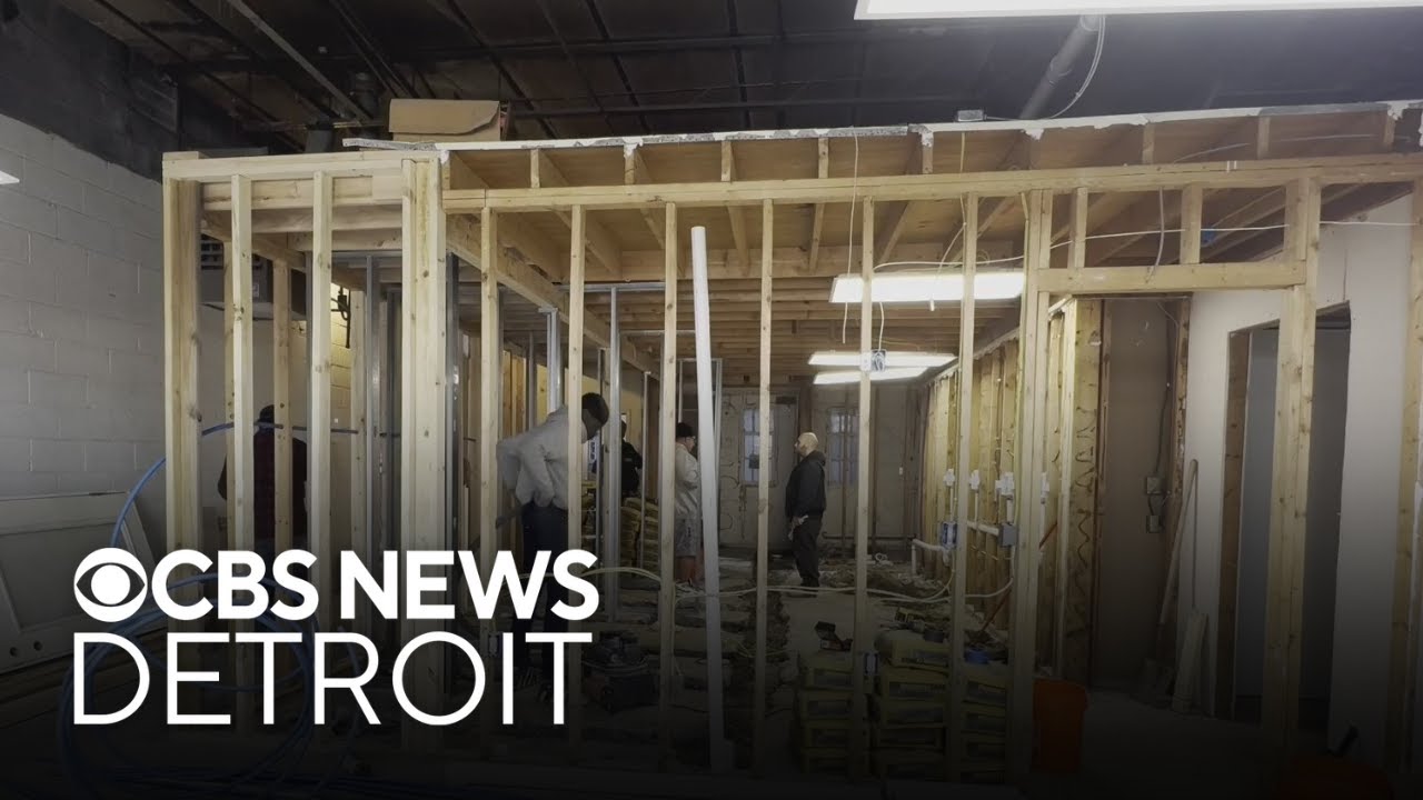Detroit drop-in center for homeless gets ready to open