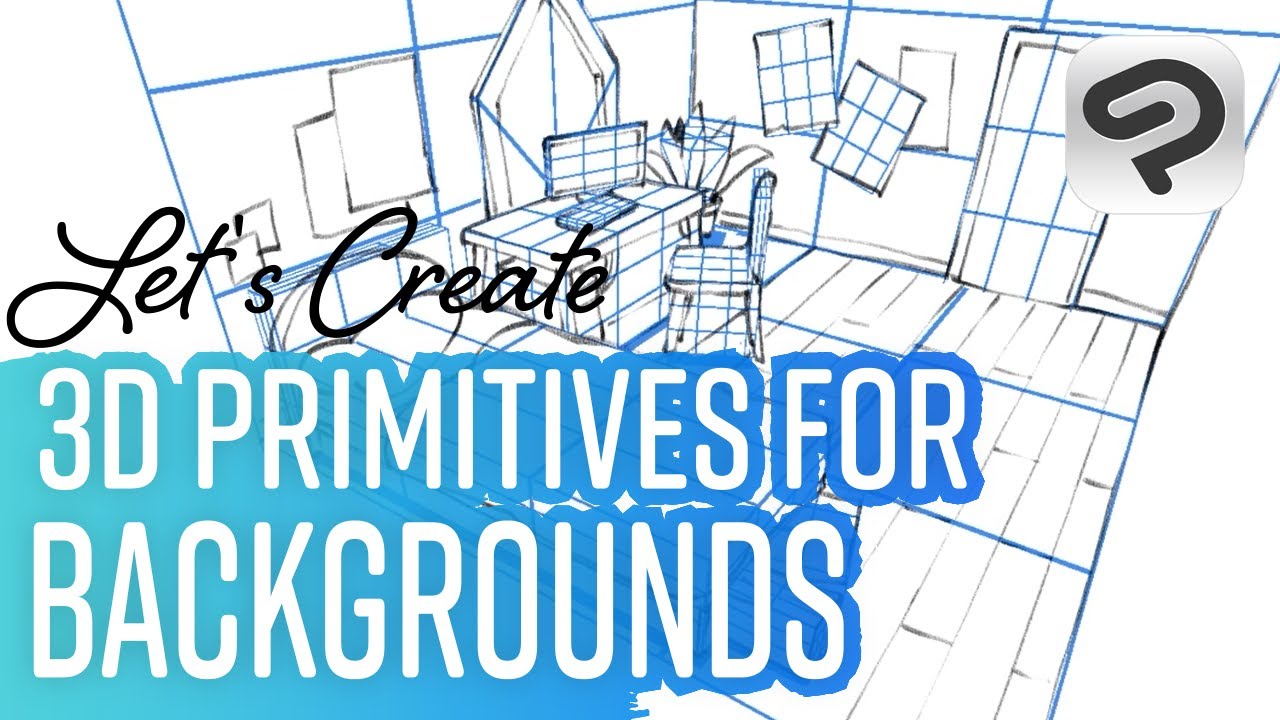 How to use 3D primitives for backgrounds! | Simzart