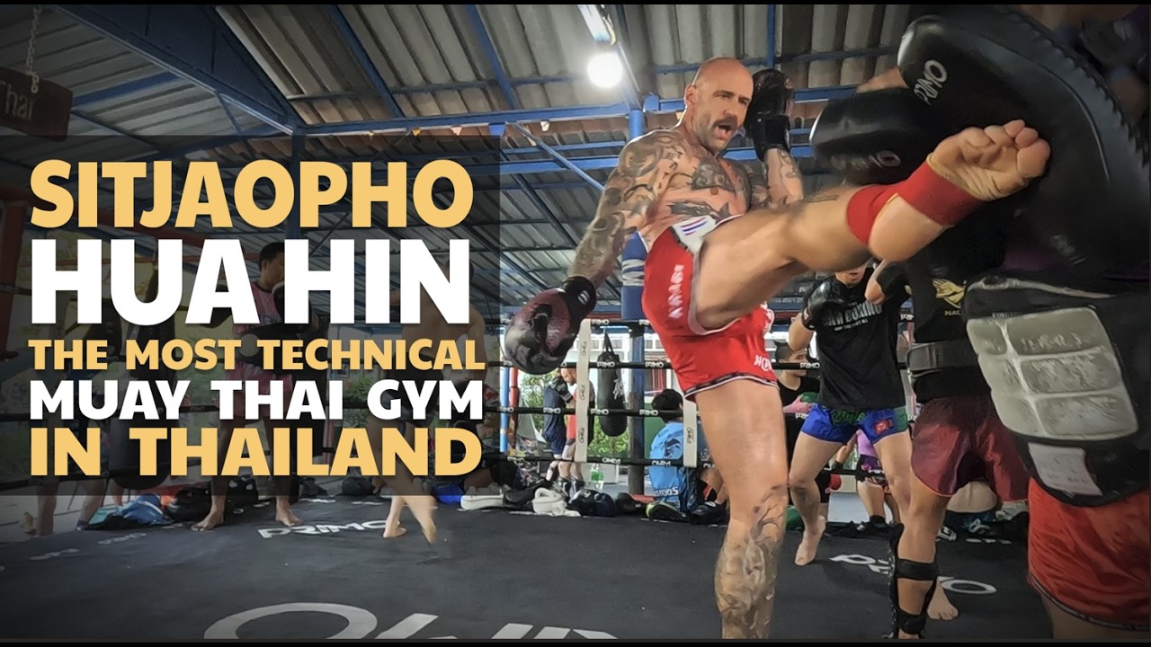 Внутри самого техничного зала тайского бокса в Таиланде | Ситджаофо, Хуа Хин