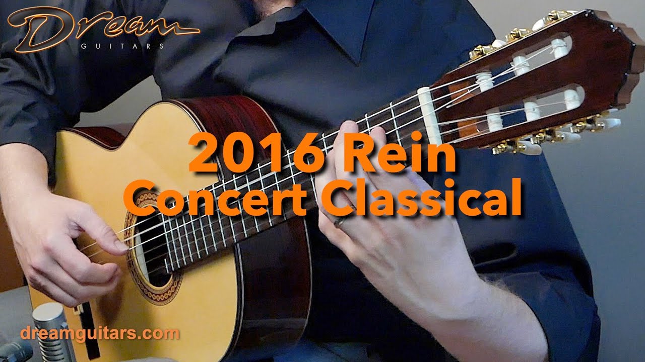 Brand New Rein Concert Classical, Cocobolo & Swiss Moonspruce