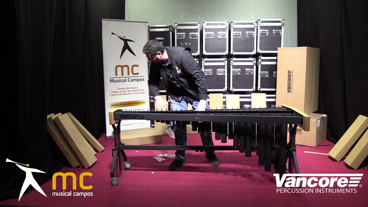 Montaje marimba Vancore PSM-1001