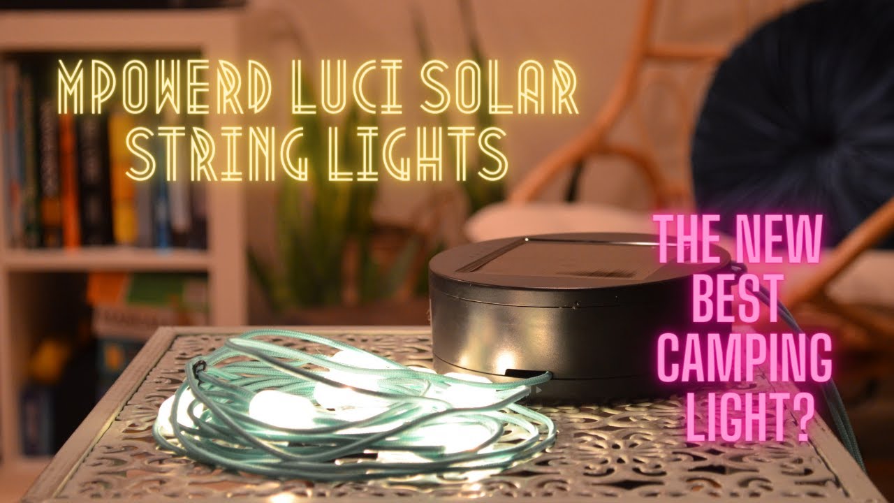 Mpowerd Luci Solar String Lights | The Best Portable String Lights!!!