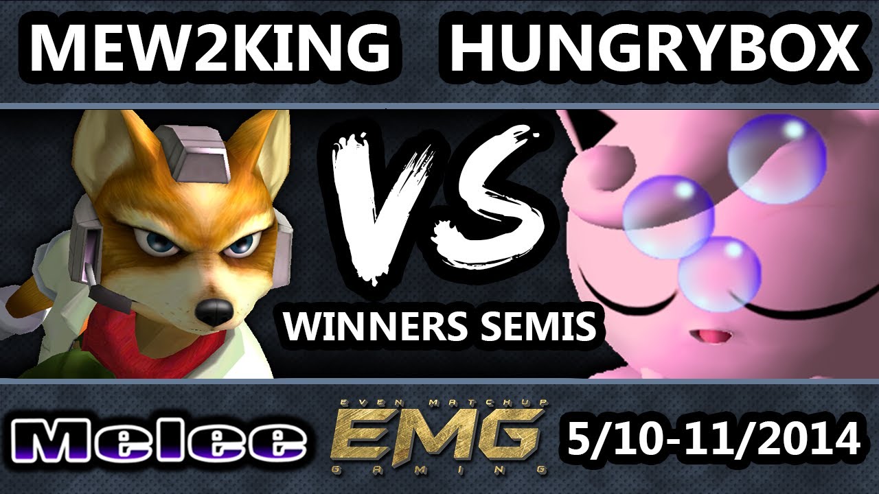 GOML - CT EMP | Mew2King (Fox) Vs. Crs.Hungrybox (Jigglypuff) SSBM Winner Semis - Melee