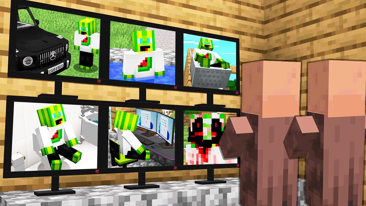 ЧОМУ СЕЛЯНИ СЛІДКУЮТЬ ЗА МНОЮ У МАЙНКРАФТІ