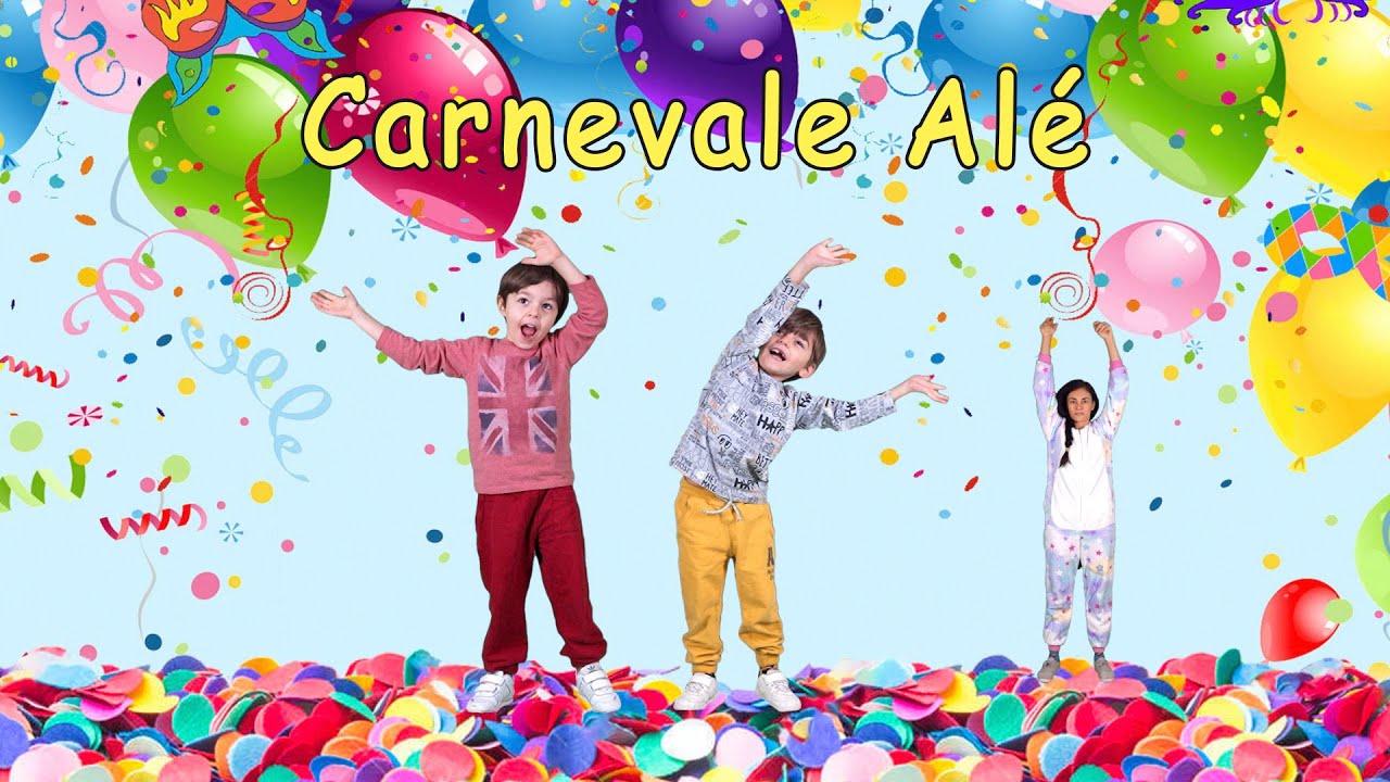 CARNEVALE ALÉ - GINNASTICA A CASA PER BAMBINI