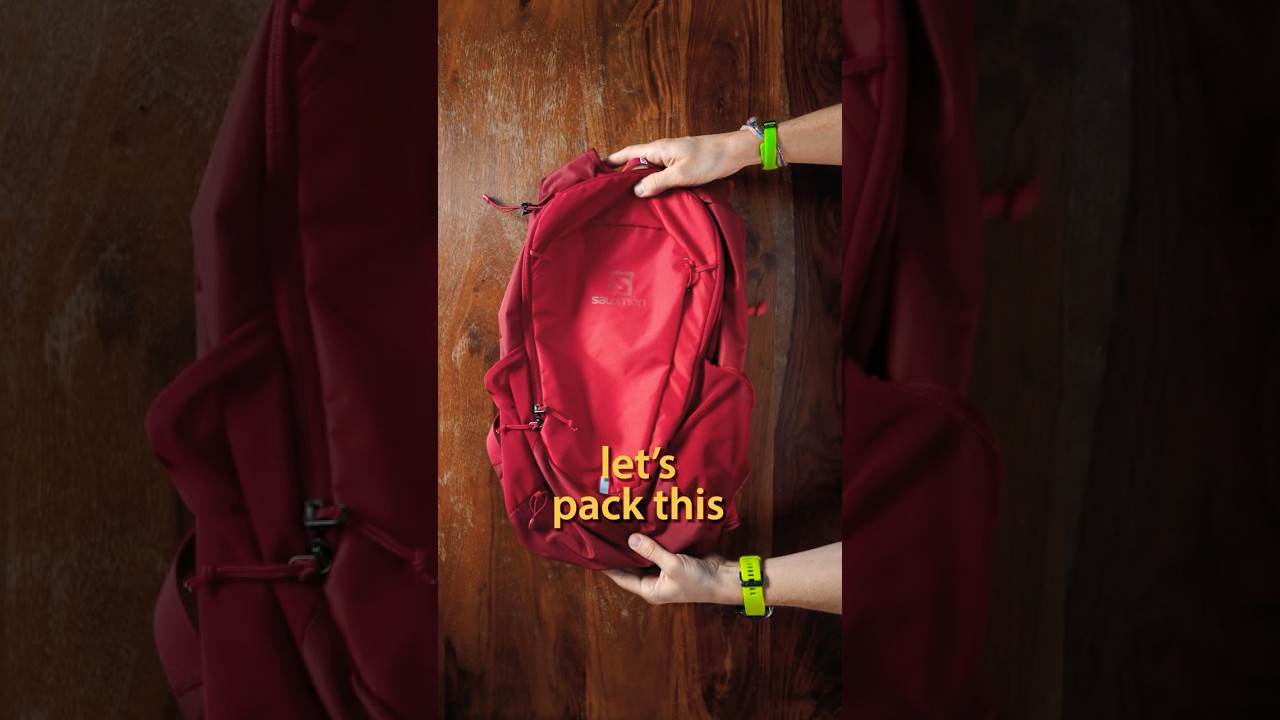 🏃👨&zwj;💻 Run Commute Packing in 60 Seconds
