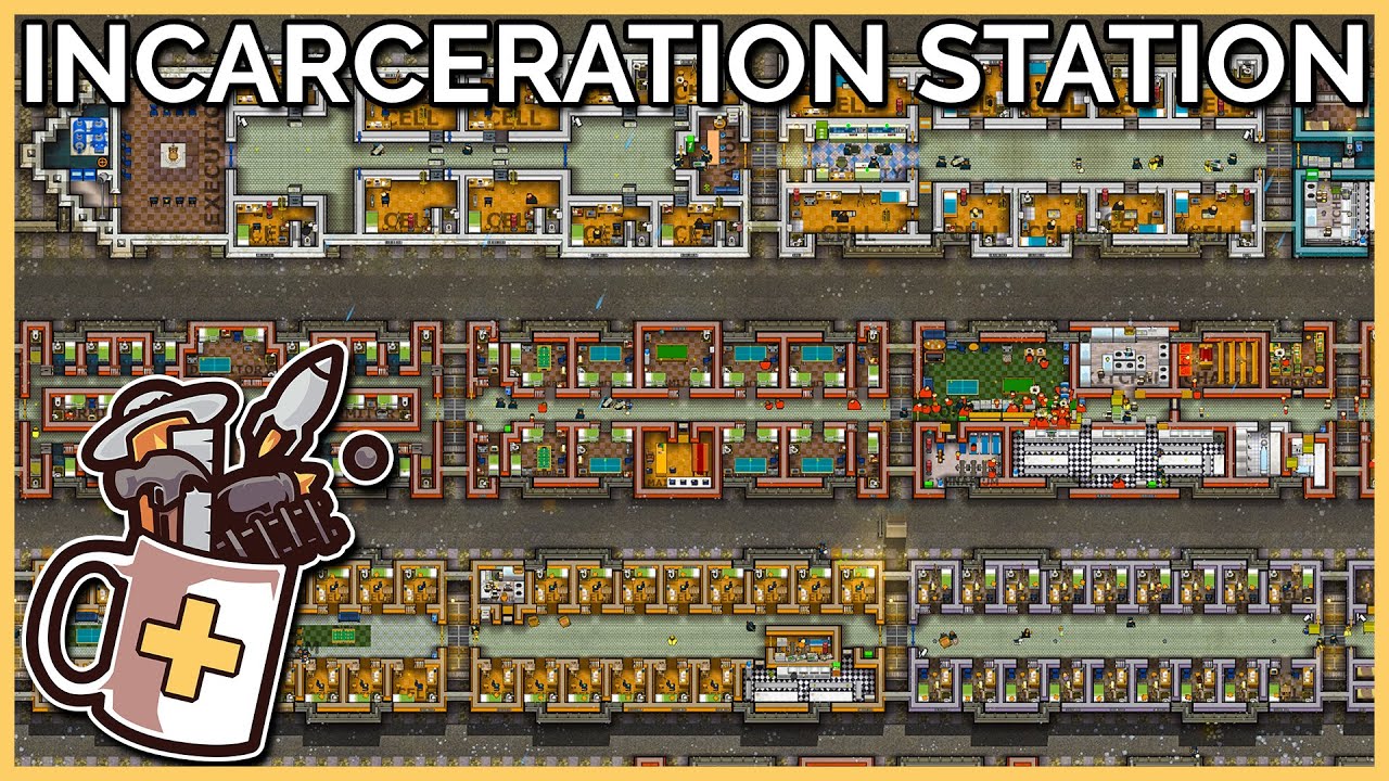 When PRISON is also a TRAIN! | Prison Architect - Escapes