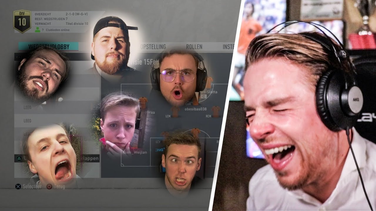 WE PROMOVEREN!? 😂 PROFCLUBS met PASKIE, BASSIE, MILO, SLOTTA, ROELIE en ROBBIE