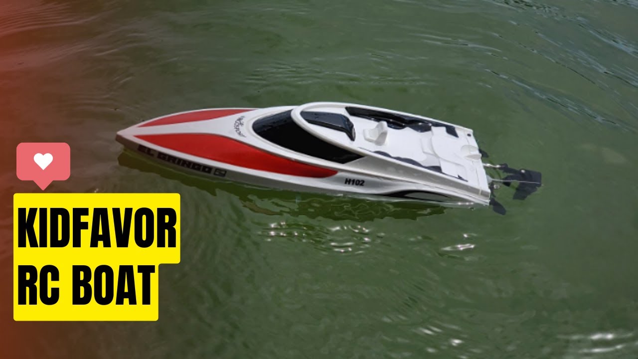 Abco Tech RC Boat H102 TESTING | Fast 20 MPH Speed Boat &ndash; Durable Structure