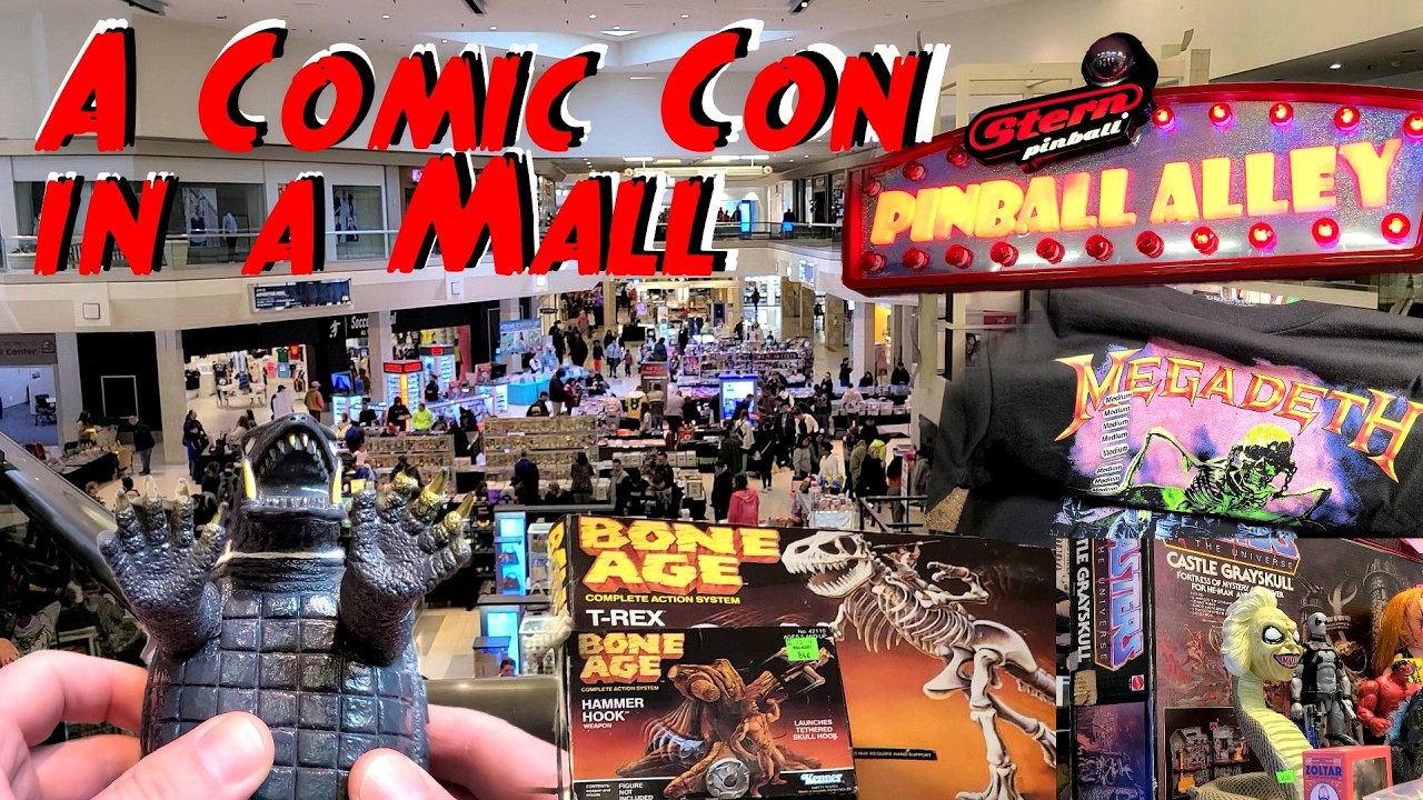 Осматриваем Quad Con в торговом центре Rockford Mall.
