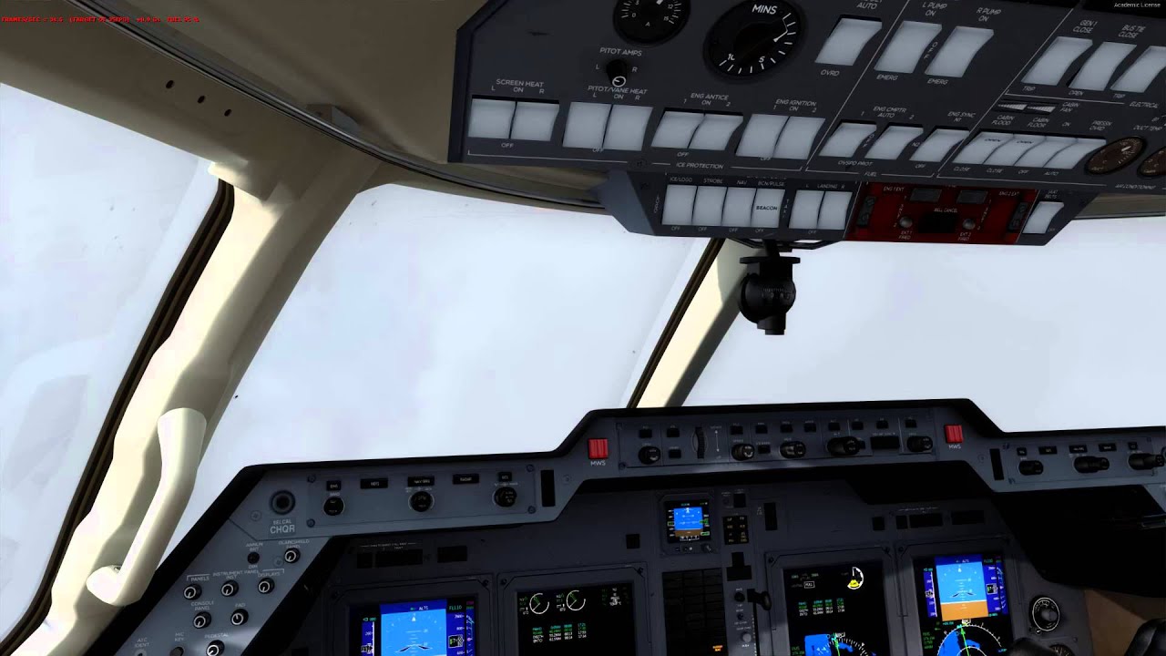 Carenado Hawker 850XP, PAHO to PAEN Cold and Dark Tutorial