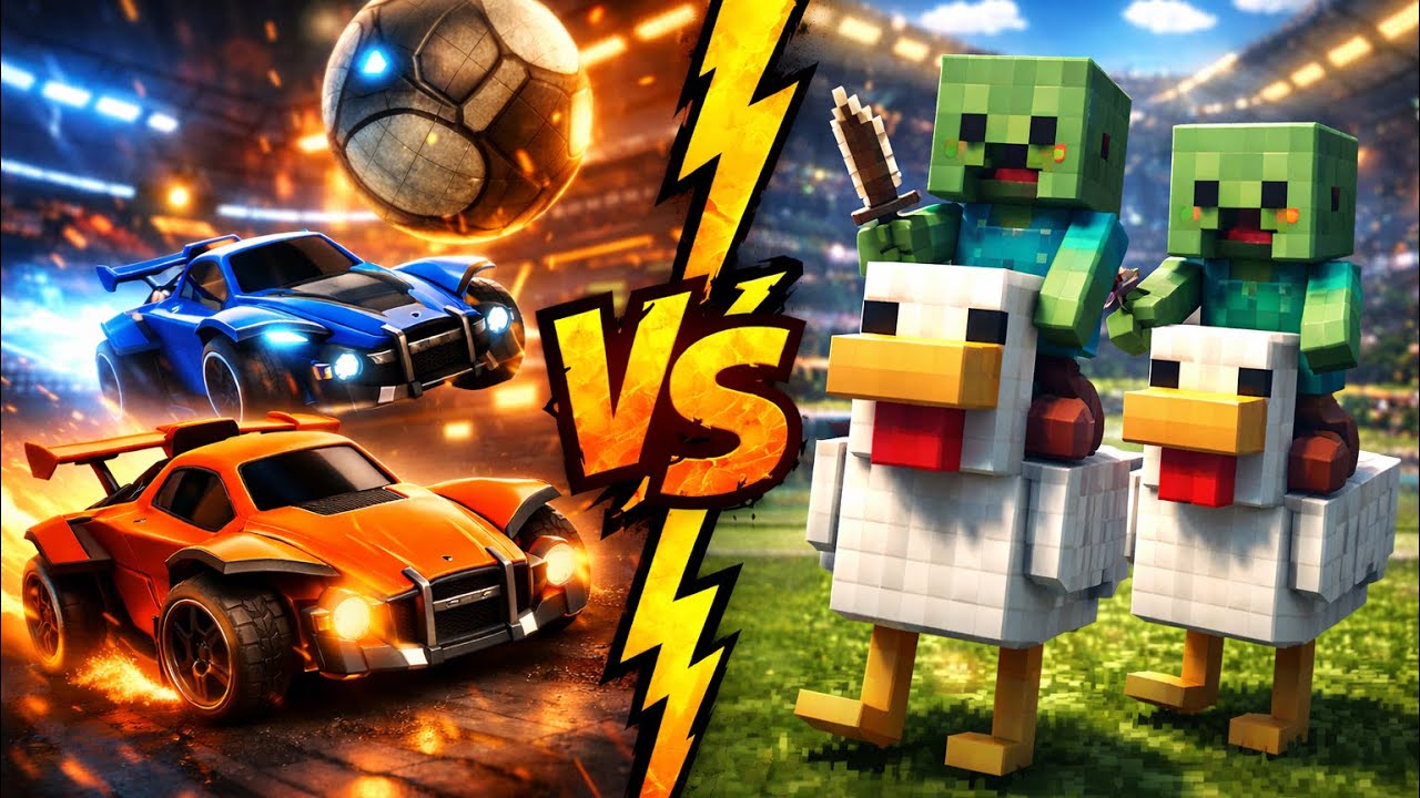 Rocket League 2v2 vs Chicken Jockey Club | Duo Gameplay