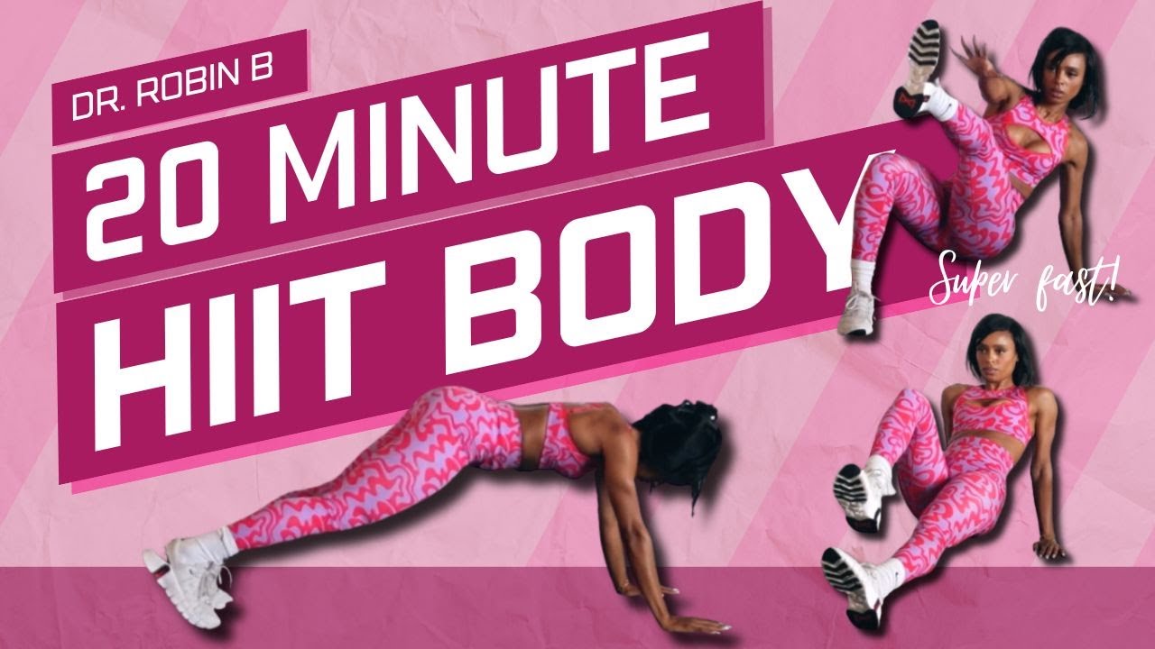 20-MINUTE HIIT BODY BLAST | Shape Up With Dr. Robin B.