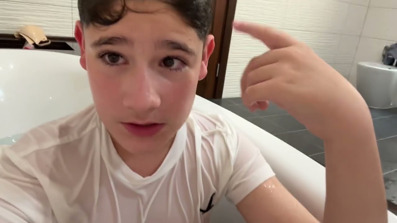 BATHING WITH CLOTHES ON