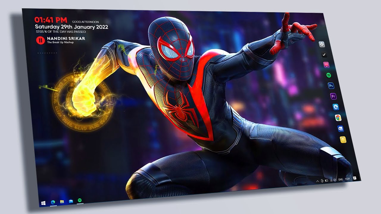 Give Your Desktop a New Look Today with Spider Man Theme
