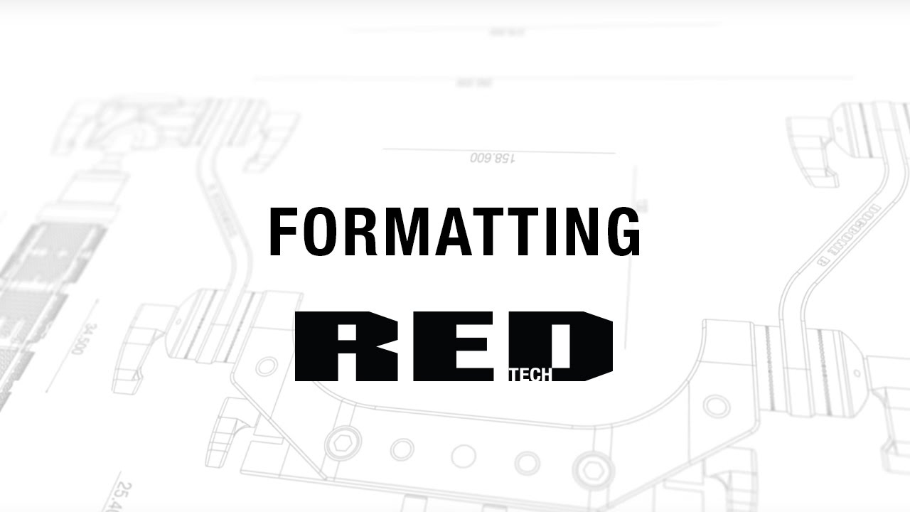 RED TECH | Formatting