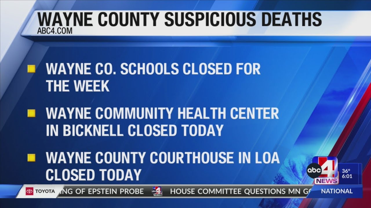 Three women found dead in Wayne County, suspect at large