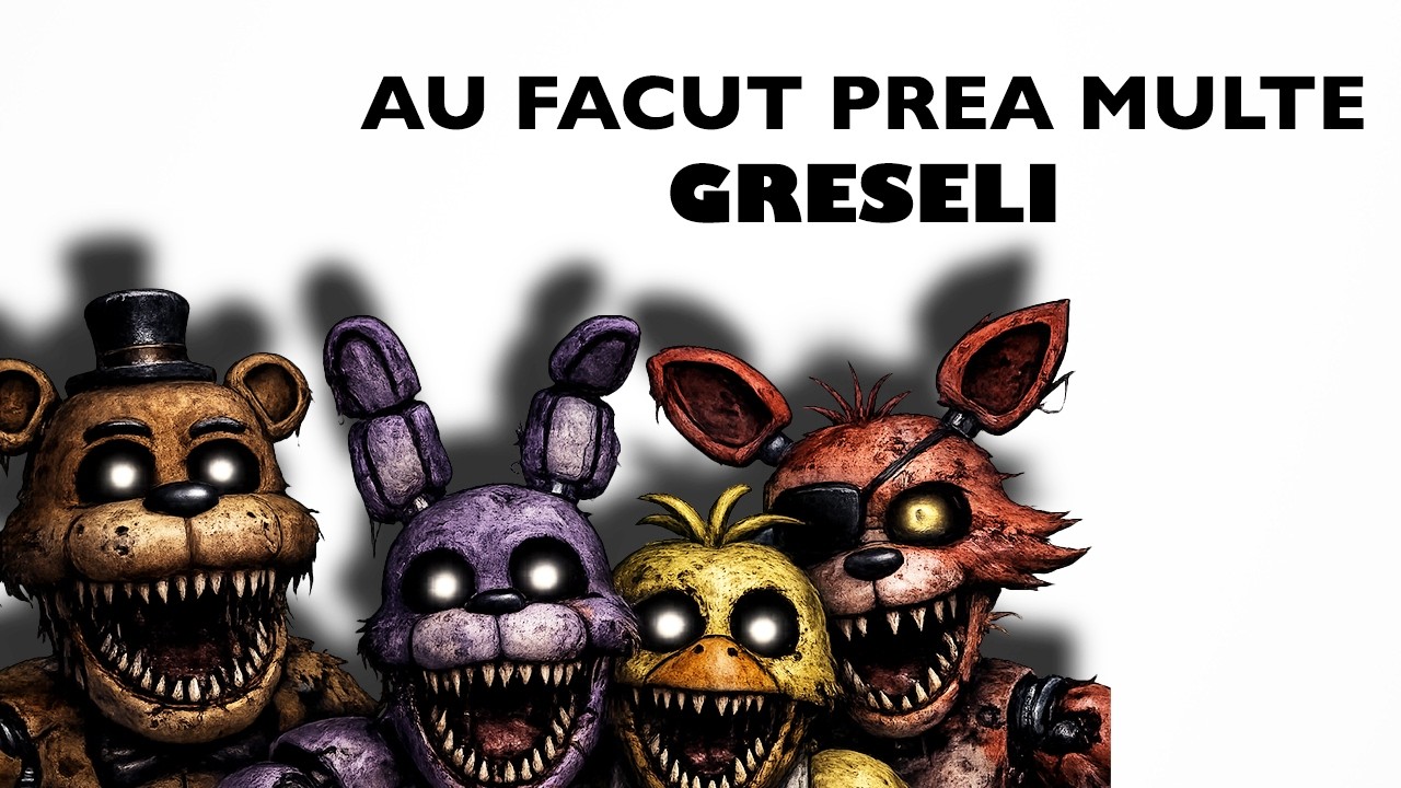 CUM SA SUPRAVIETUIESTI IN FIVE NIGHTS AT FREDDY'S