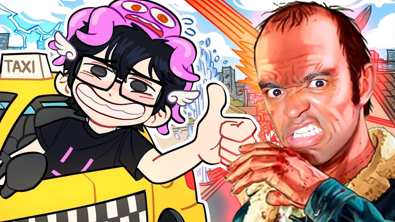 fiz tudo ficar IMPOSSÍVEL no CAOS do GTA V @SaikoJoga #react