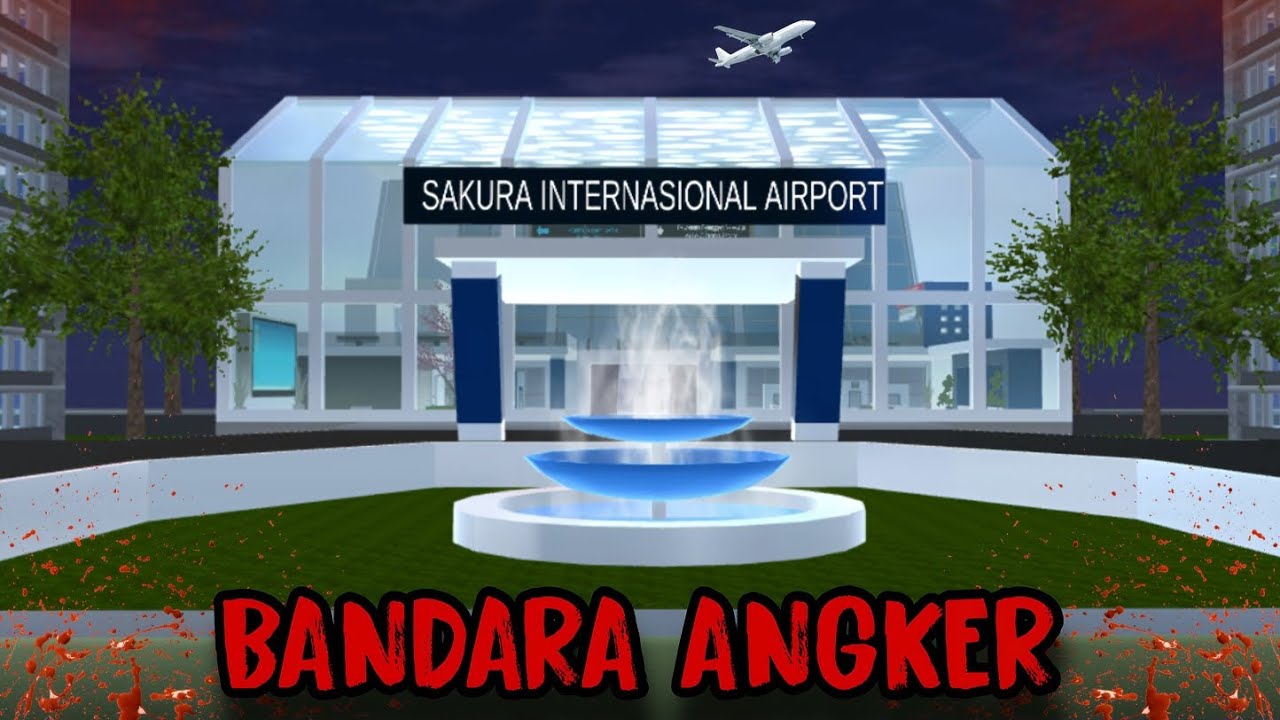 BANDARA ANGKER || HORROR MOVIE SAKURA SCHOOL SIMULATOR