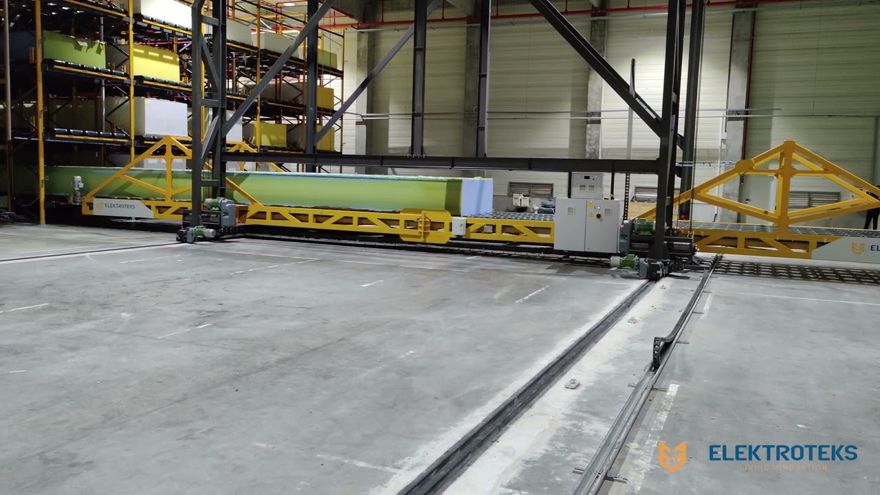 FoamET - Automated Foam Handling and Storage System by Elektroteks