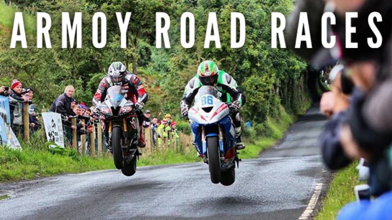 IS THIS THE CRAZIEST JUMP EVER? Armoy Road Races - Dunlop's Jump!