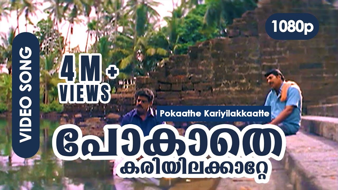 Pokathe Kariyilakkattee HD 1080p | Video Song | Mammootty - Rappakal