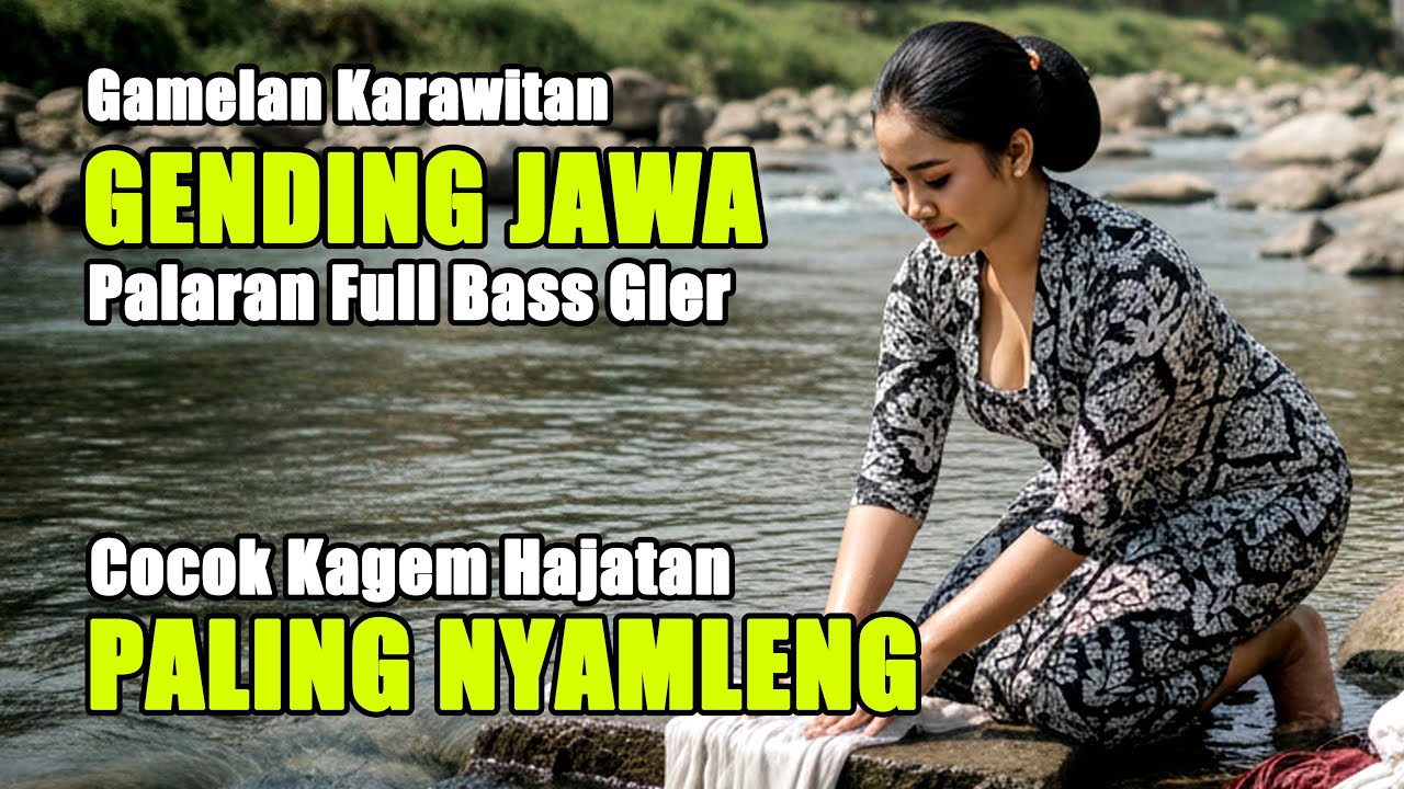 Nglaras GENDING JAWA PALARAN Paling Merdu - Uyon Uyon Pengantar Tidur Siang Malam