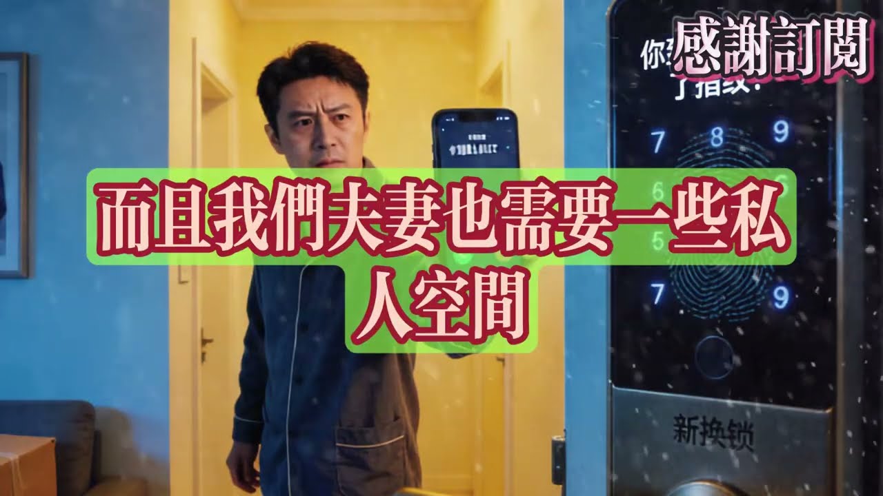搬家才第三天！我發現門鎖裏多了 7 個陌生指紋，老公當場炸了，直接打給婆婆：“你到底給誰錄了指紋？