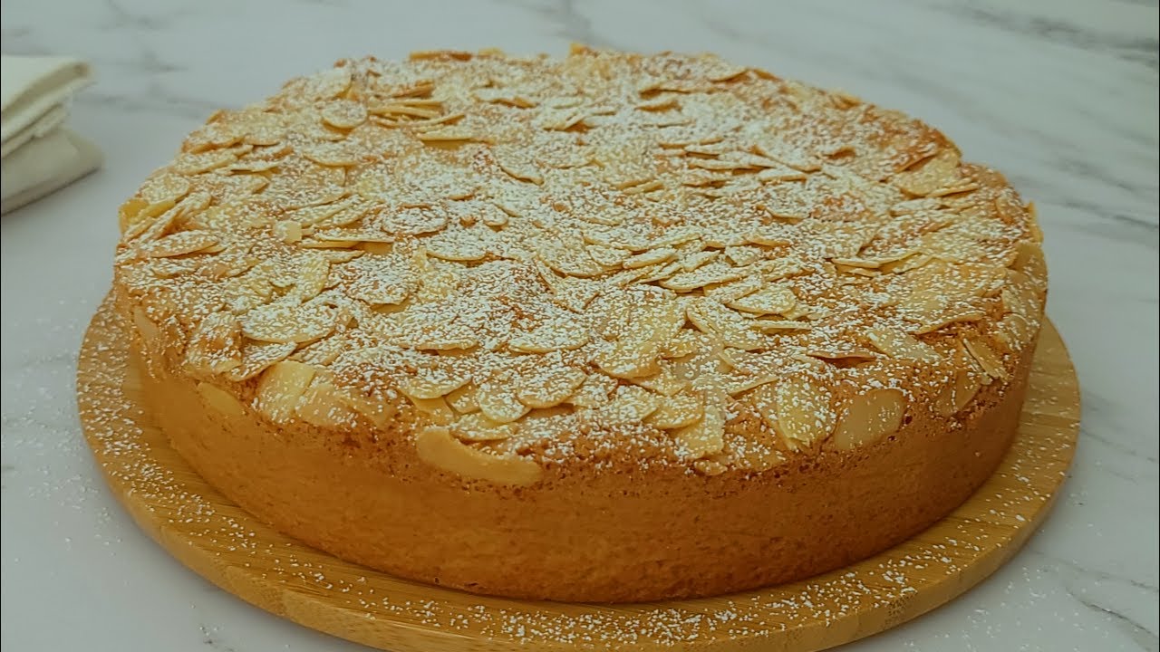 Easy Almond Cake Recipe | How To Make Almond Cake | Simple And Very Tasty!