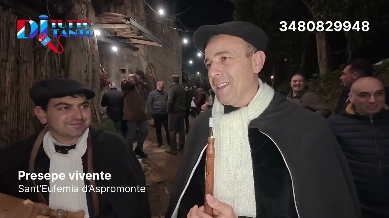 Presepe vivente a Sant’Eufemia D’Aspromonte 2025