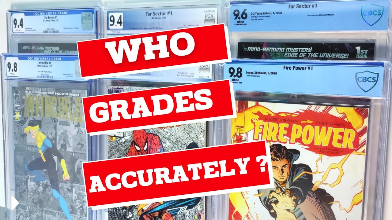 An Honest review of CGC CBCS & PGX grading