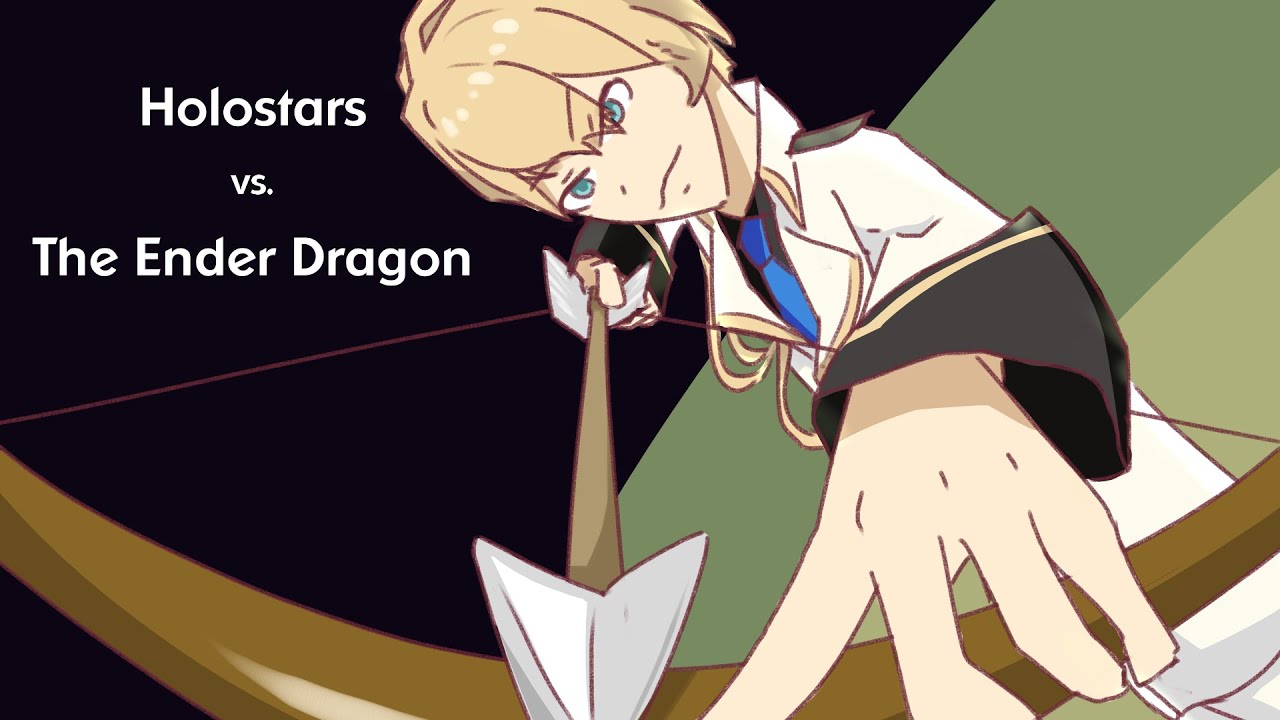 Holostars vs The Ender Dragon [Holostars MC Server Collab]