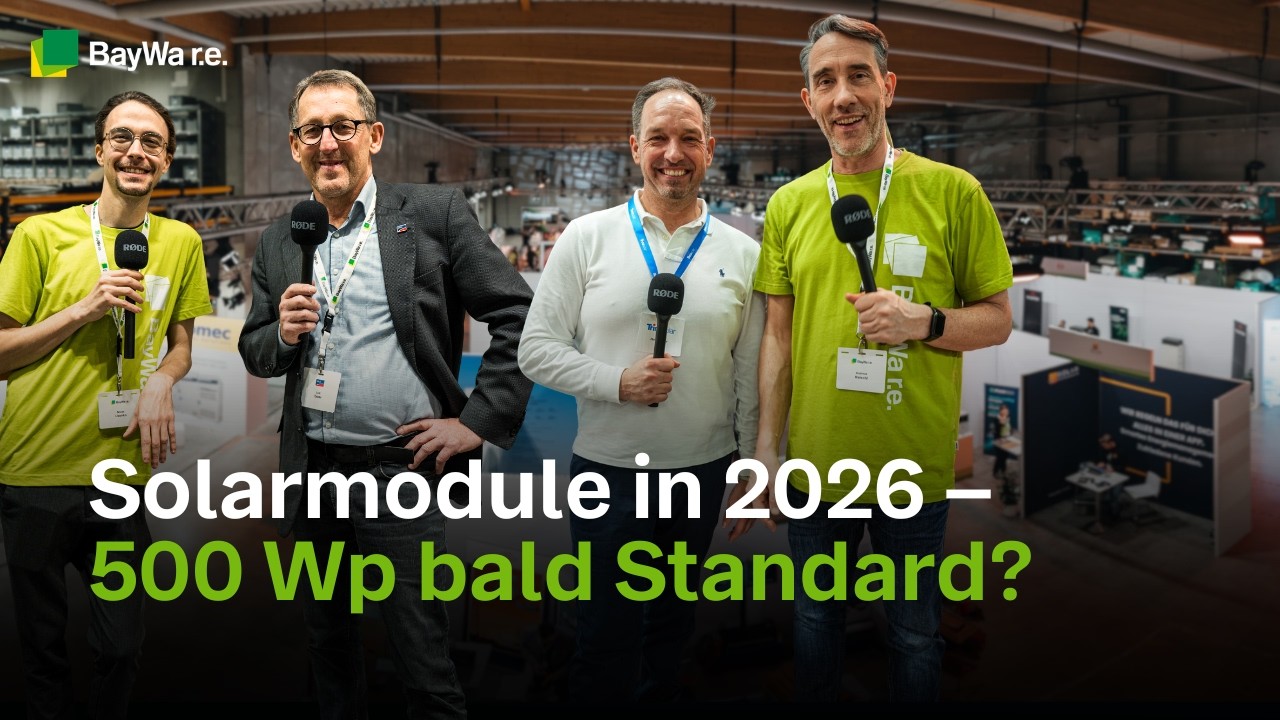 Wer knackt die 500 Wp? 13 Hersteller im Messe-Check: Die Modul-Trends 2026 | PV-Marktplatz (Teil 1)