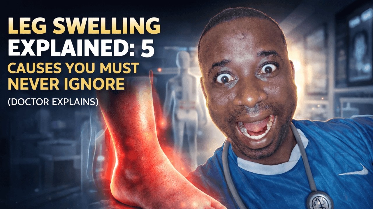 Leg Swelling Explained: 5 Causes You Must Never Ignore (Doctor Explains)