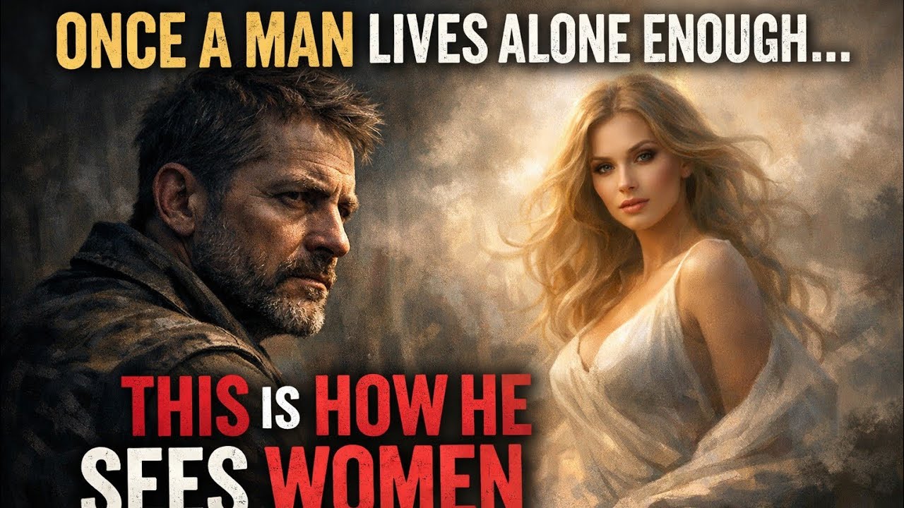 Once a Man Lives Alone Long Enough, This Is How He Sees Women | Stoicism
