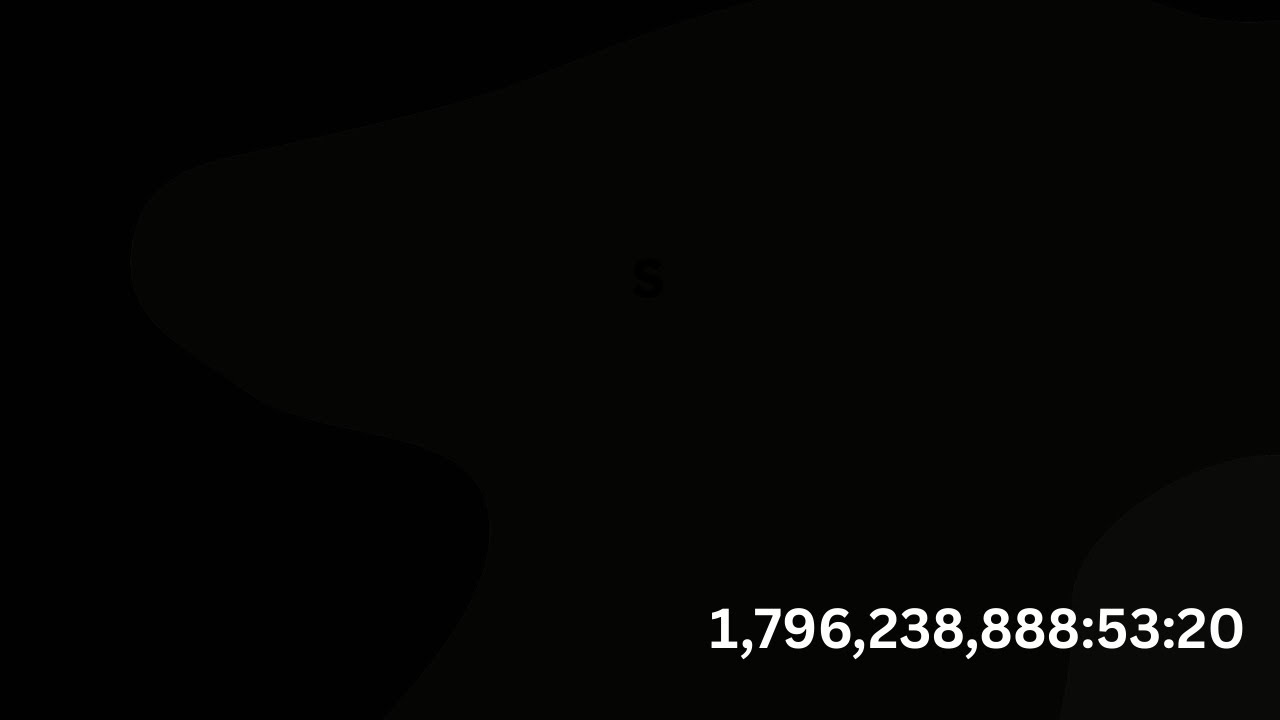 1 BILLION HOURS IN 1 VIDEO