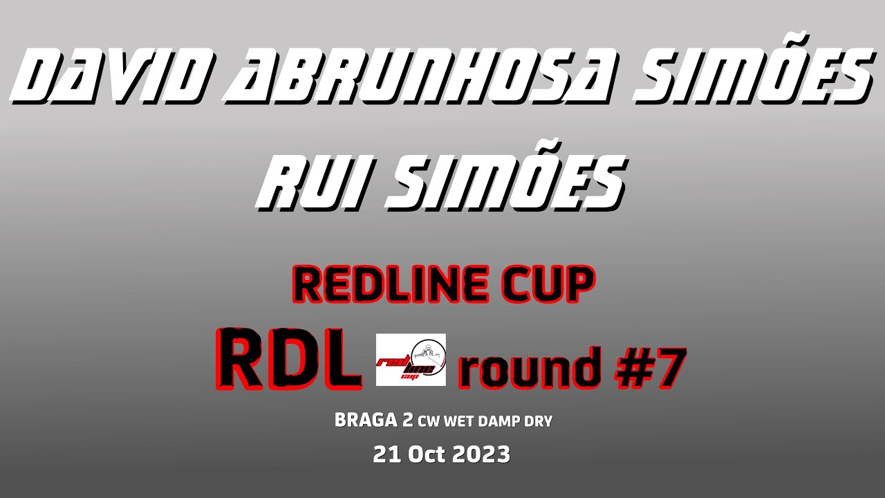 David and Rui Simões competitions 2023 rental karts, REDLINE7 21OCT BRAGA 2 CW WET DAMP DRY