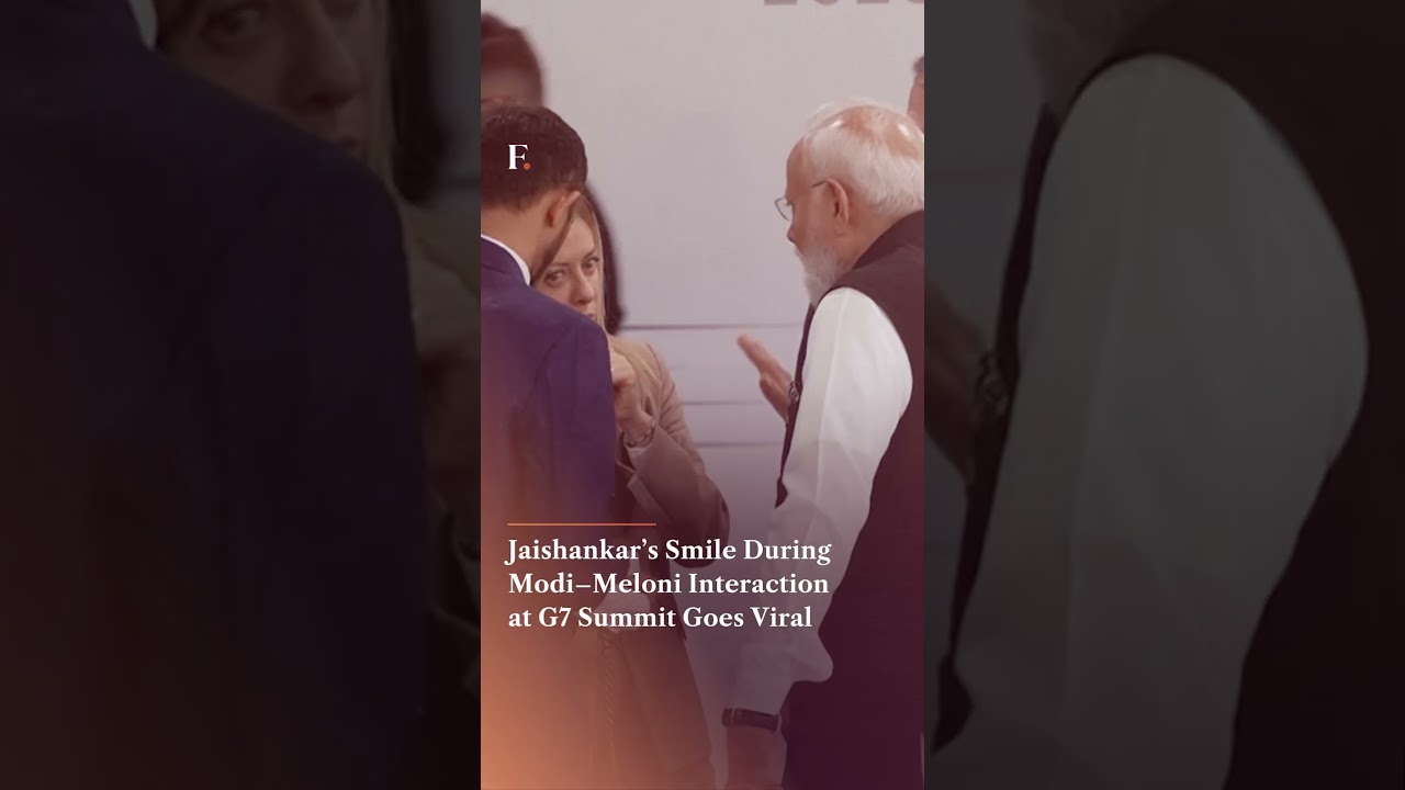 Jaishankar&rsquo;s Smile During Modi&ndash;Meloni Interaction at G7 Summit Goes Viral | Firstpost | N18G