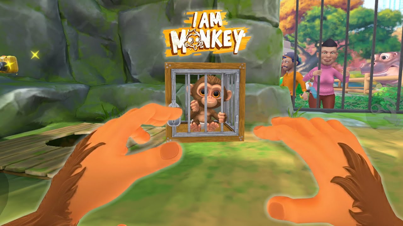 AKU JADI MONYET DI KEBUN BINATANG!! I AM MONKEY