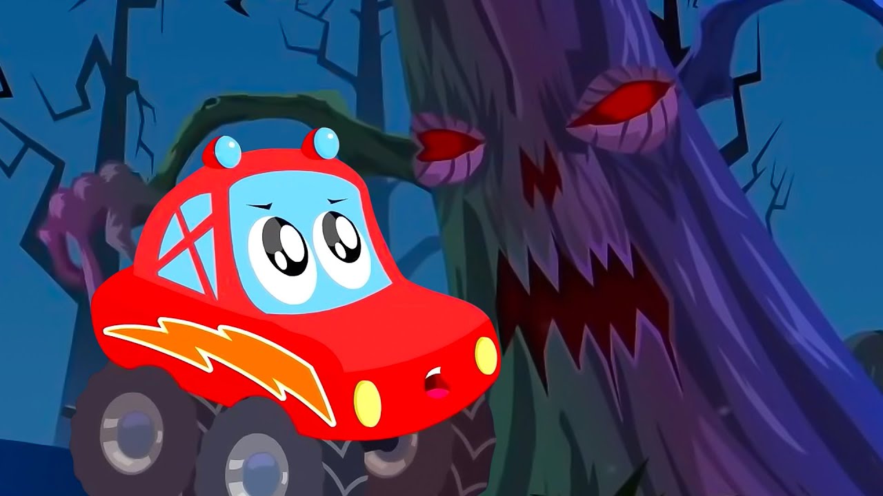 Nhạc Thiếu Nhi Halloween 🎶 | Xe Đỏ Dễ Thương & Bài Hát Cây Ma Thuật