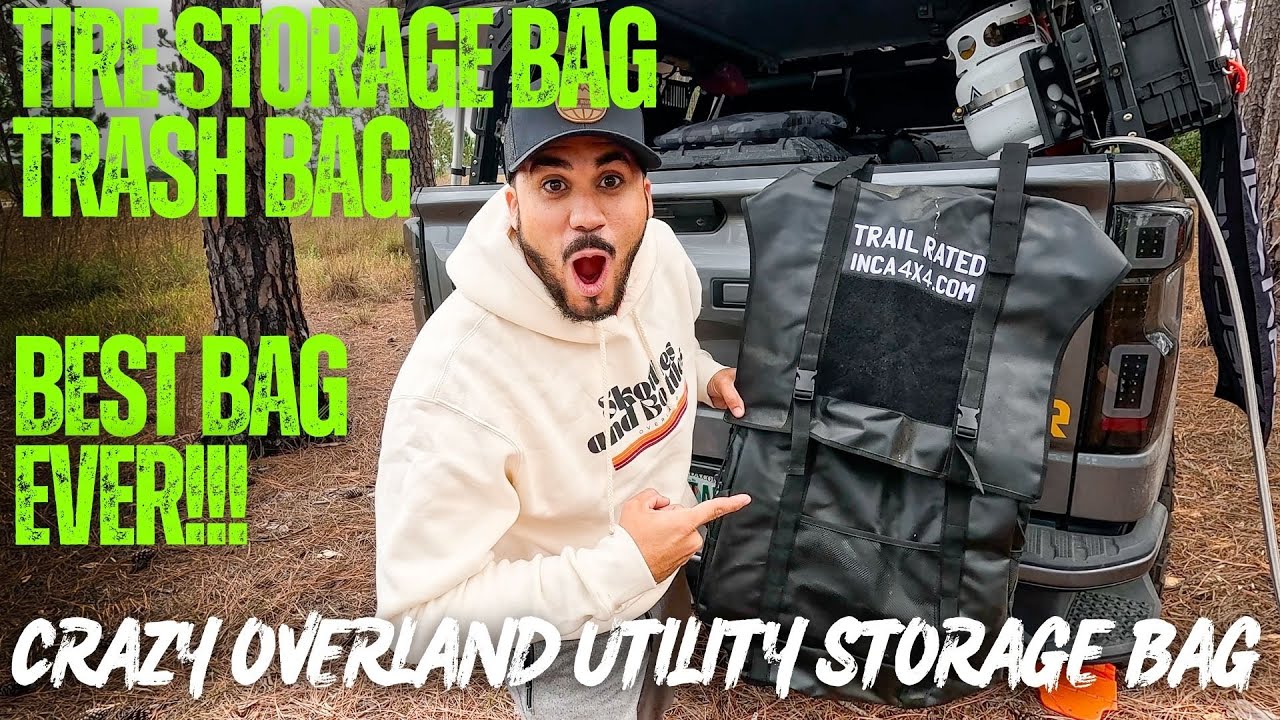 The Best Overland Tire Storage Bag | No More Junk in Your Trunk