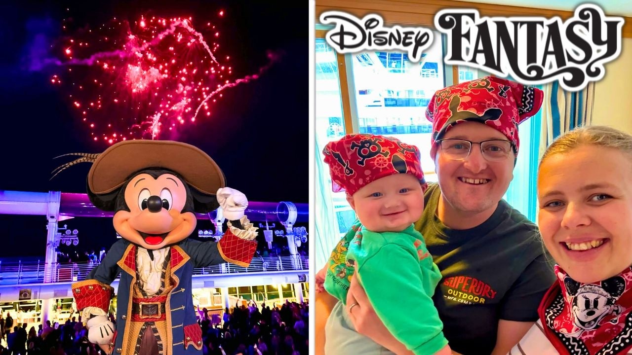 Disney Fantasy DAY 4 - Nassau Bahamas & Pirate Night With Fireworks!