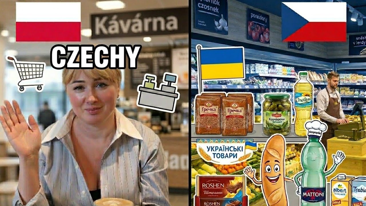 🇨🇿 UKRAIŃSKIE PRODUKTY W CZESKIM SKLEPIE!