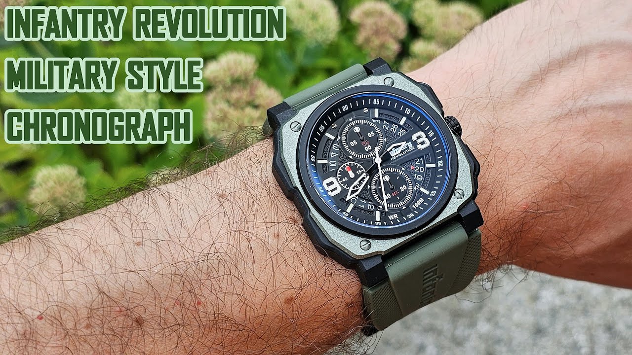 Infantry Revolution military style chronograph review